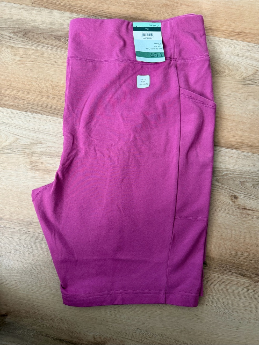 Terra & Sky Hot Pink women' Bike Shorts
